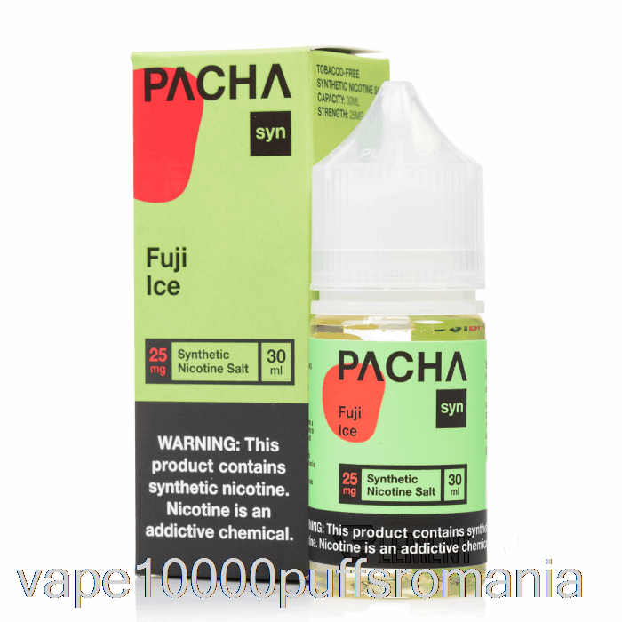 Vape Romania Fuji Ice - Saruri Pacha Syn - 30ml 25mg